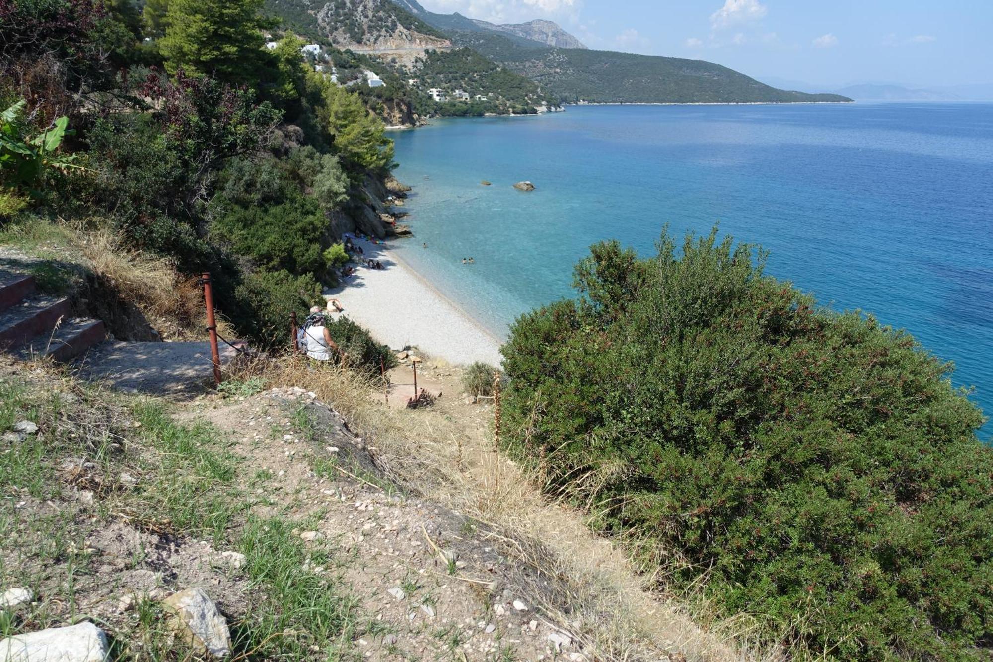 Studio In Villa In Kalloni Direkt Am Meer エクステリア 写真